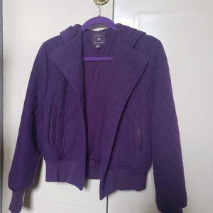 Purple Quilted Forever 21 jacket